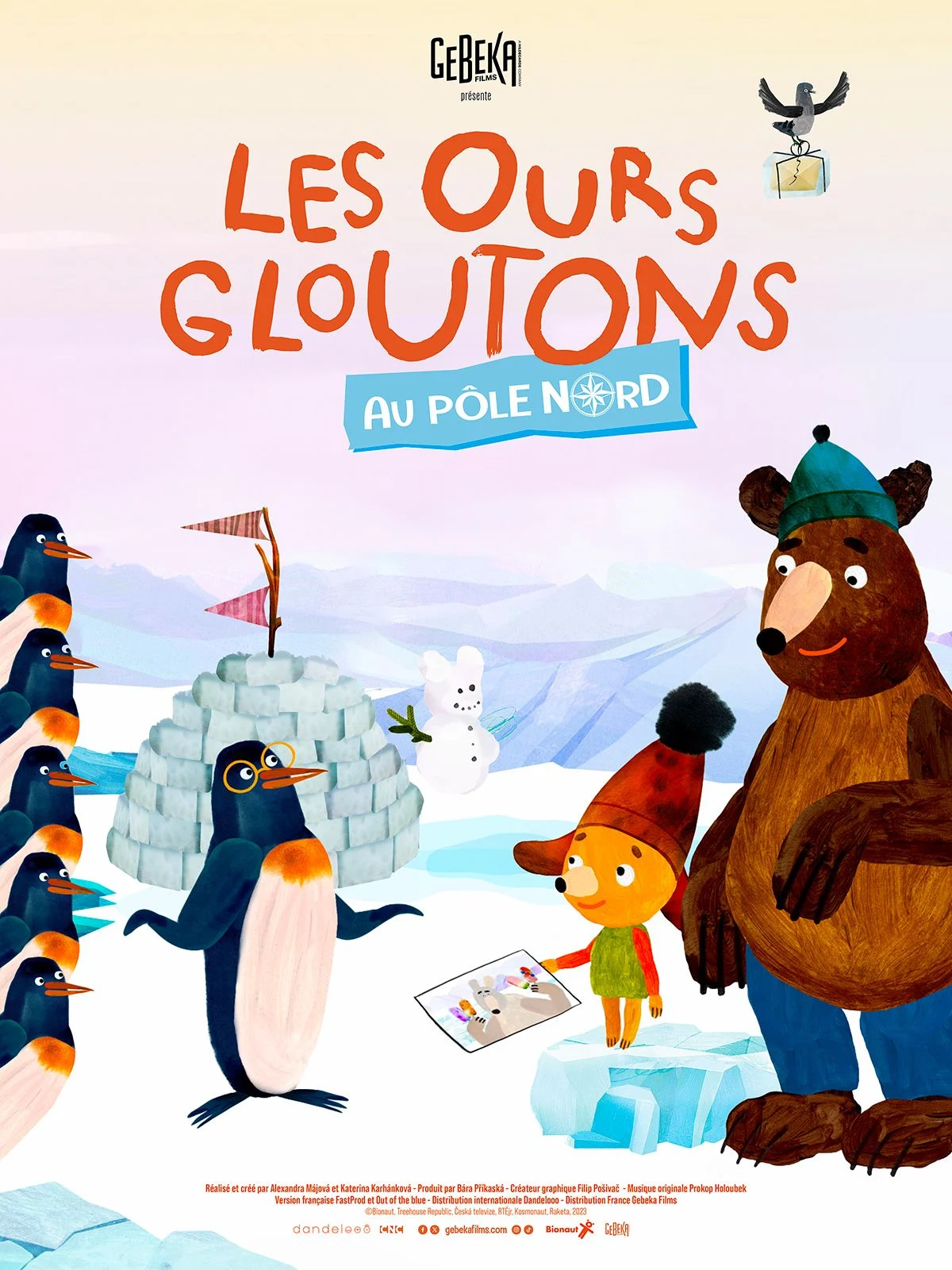 affiche du film les ours gloutons