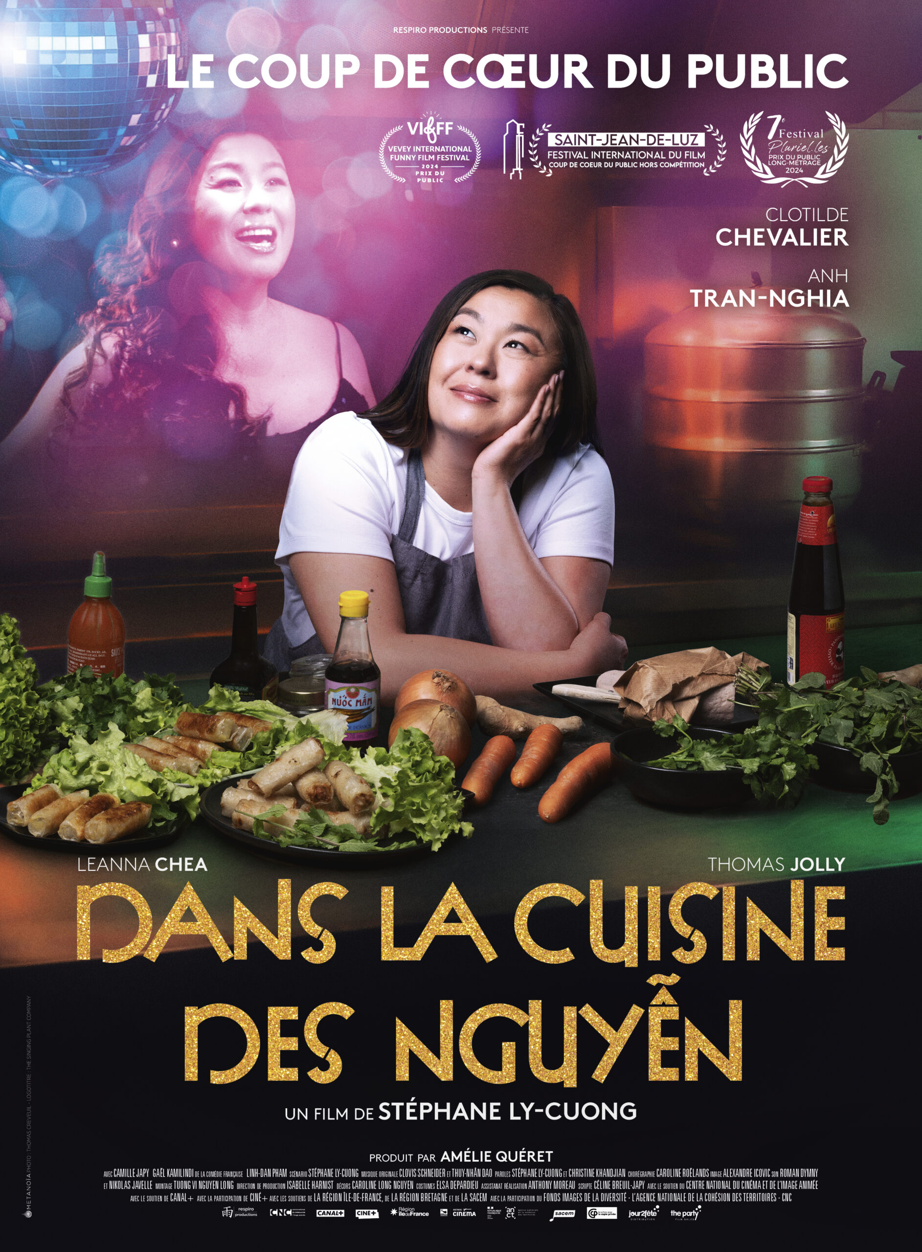 affiche du film dans la cuisine de nguyen